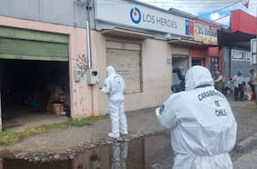 Carabineros frustra robo a caja de compensación en Cunco: sujeto fue detenido intentando abrir caja fuerte con oxicorte