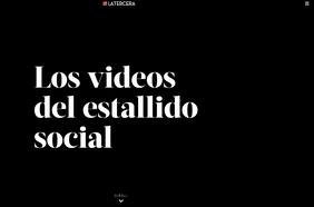 La Tercera gana el premio de periodismo digital Rey de España por especial del “estallido social”