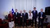 Diputados oficialistas y del PNL se reúnen con el canciller previo a su interpelación en el Congreso