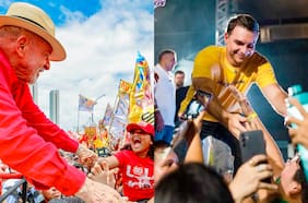 Las claves del primer round electoral de Lula y Flávio Bolsonaro
