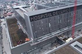 Autoridades destacan avances de Hospital de Curicó: será entregado en noviembre y estaría operativo en marzo de 2021