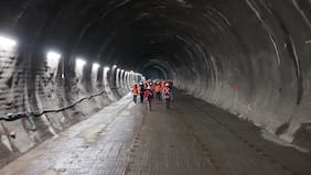 Así fue el primer encuentro de túneles de la línea 7 en Cal y Canto