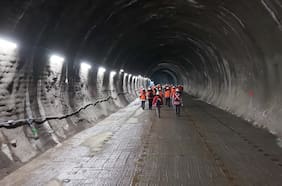 Así fue el primer encuentro de túneles de la línea 7 en Cal y Canto