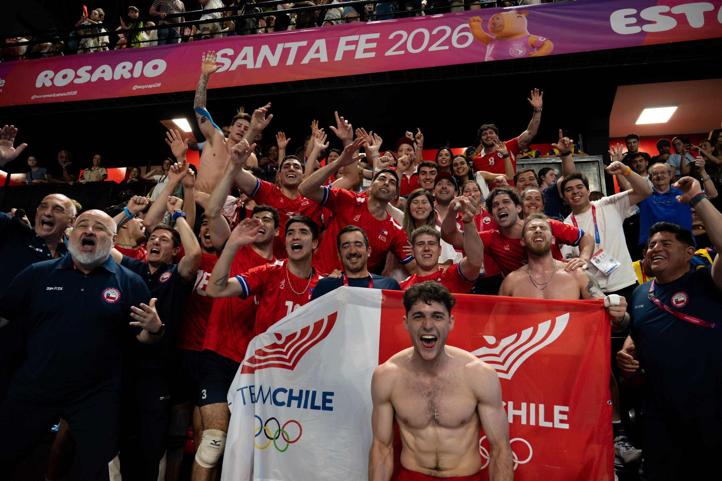 Tras una histórica jornada con nueve medallas de oro: Team Chile asegura el cuarto lugar del medallero de los Odesur