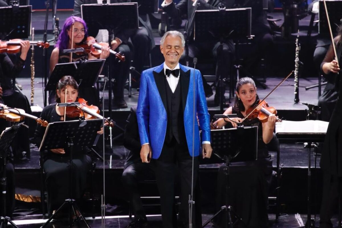 Cómo fue el show de Andrea Bocelli en Festival de Viña 2024 - La Tercera
