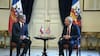 Kast recibe las cartas credenciales de los embajadores de Reino Unido, Honduras y Angola