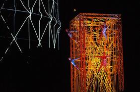 Carillon, el vuelo del tiempo: el espectáculo 3D con acrobacias aéreas que llega gratis al Parque O'Higgins