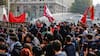 Reportan incidentes en manifestación convocada por estudiantes: cortes de tránsito y cierre de estaciones de Metro