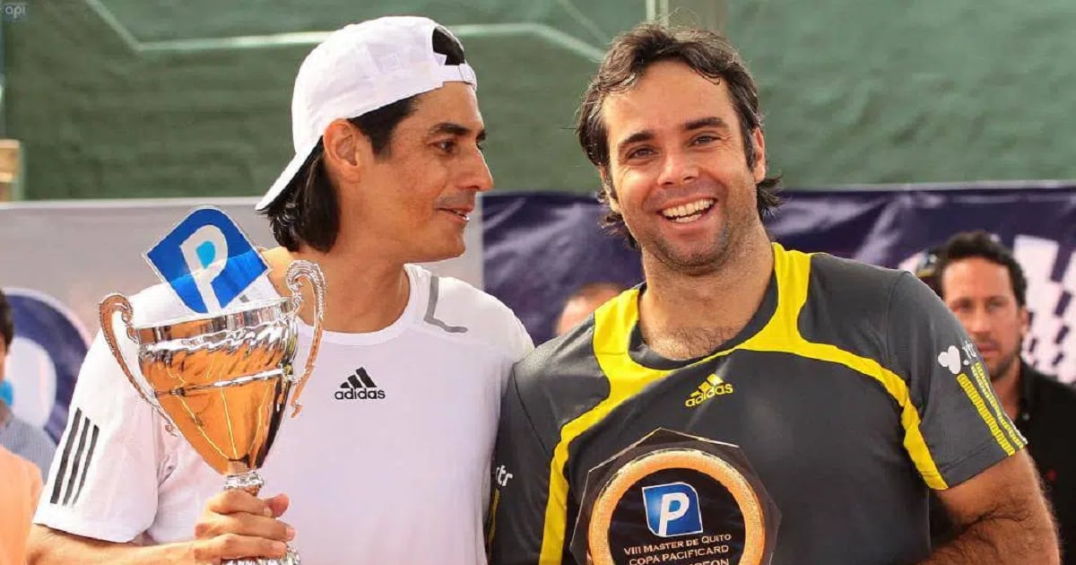A qué hora y dónde ver el duelo de Fernando González contra Nicolás Lapentti