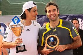 A qué hora y dónde ver el duelo de Fernando González contra Nicolás Lapentti