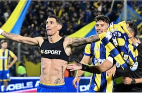 Ángel Di María le da el clásico a Rosario Central con un impresionante gol de tiro libre