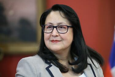 El Presidente Gabriel Boric recibe en audiencia a la contralora general de la Republica, Dorothy Pérez.