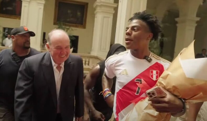 Speed y el alcalde de Lima