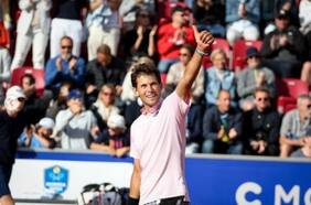 La resurrección del pupilo de Nicolás Massú: Dominic Thiem alcanza sus primeros cuartos de final en un ATP tras 14 meses