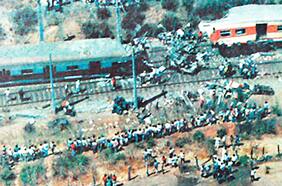 Más de mil pasajeros involucrados: este es el  peor accidente de tren en el país