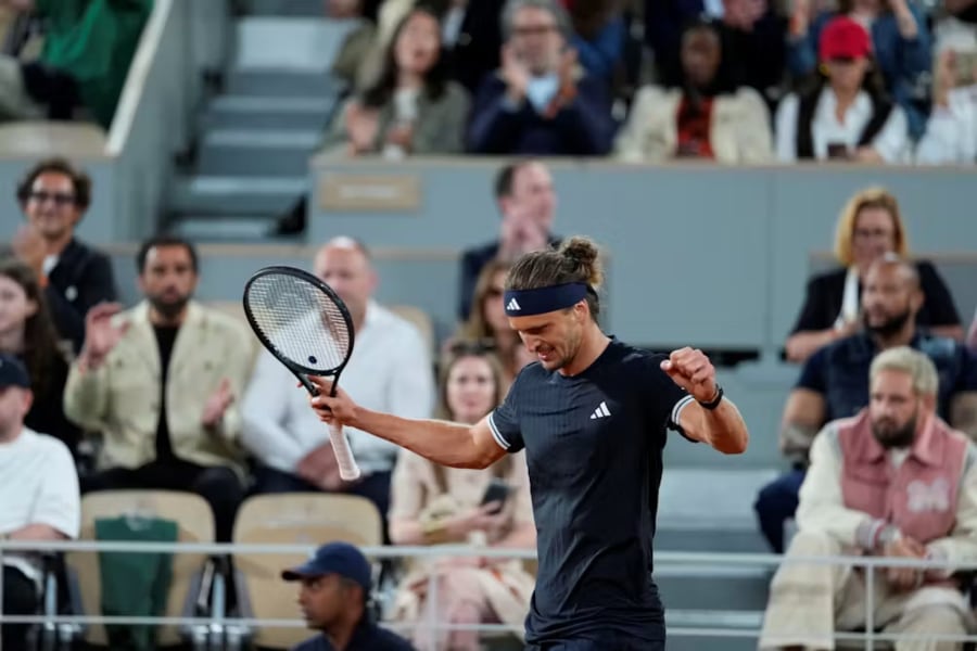 Alexander Zverev vence a Rafael Jódar y da un paso clave para el sueño de conquistar su primer grand slam en Roland Garros