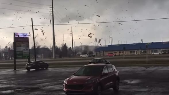 Tormentas azotan Michigan: se reportan al menos cuatro muertos y varios heridos