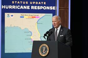 Biden asegura que huracán ‘Milton’ dejó daños por 50.000 millones de dólares y al menos 17 muertos en Florida