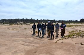 Inspeccionan sector del campo dunar en El Tabo en el marco de la demanda por daño ambiental por extracción de áridos