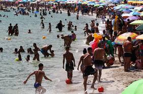 Las imágenes que dejan las temperaturas récord en el hemisferio Norte