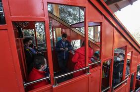 Funicular del Parque Metropolitano reabre sus puertas tras dos años de reparaciones