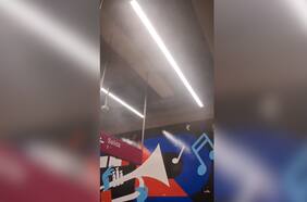 Reportan humo en estación Estadio Nacional del Metro de Santiago