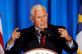 Exvicepresidente Mike Pence sostiene que “no puede defender” las acusaciones contra Trump