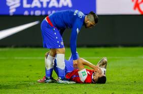 Un hundido Maripán se transforma en la imagen del dolor chileno