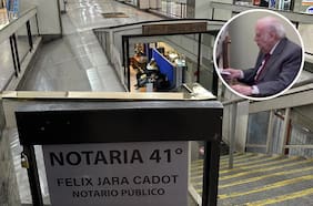 Falsificación en la notaría: el descontrol en la oficina de Félix Jara Cadot