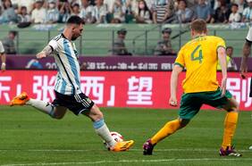 El nuevo récord de Lionel Messi en la victoria de Argentina frente a Australia