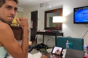 Tabilo avanza a octavos de final en torneo de tenis virtual