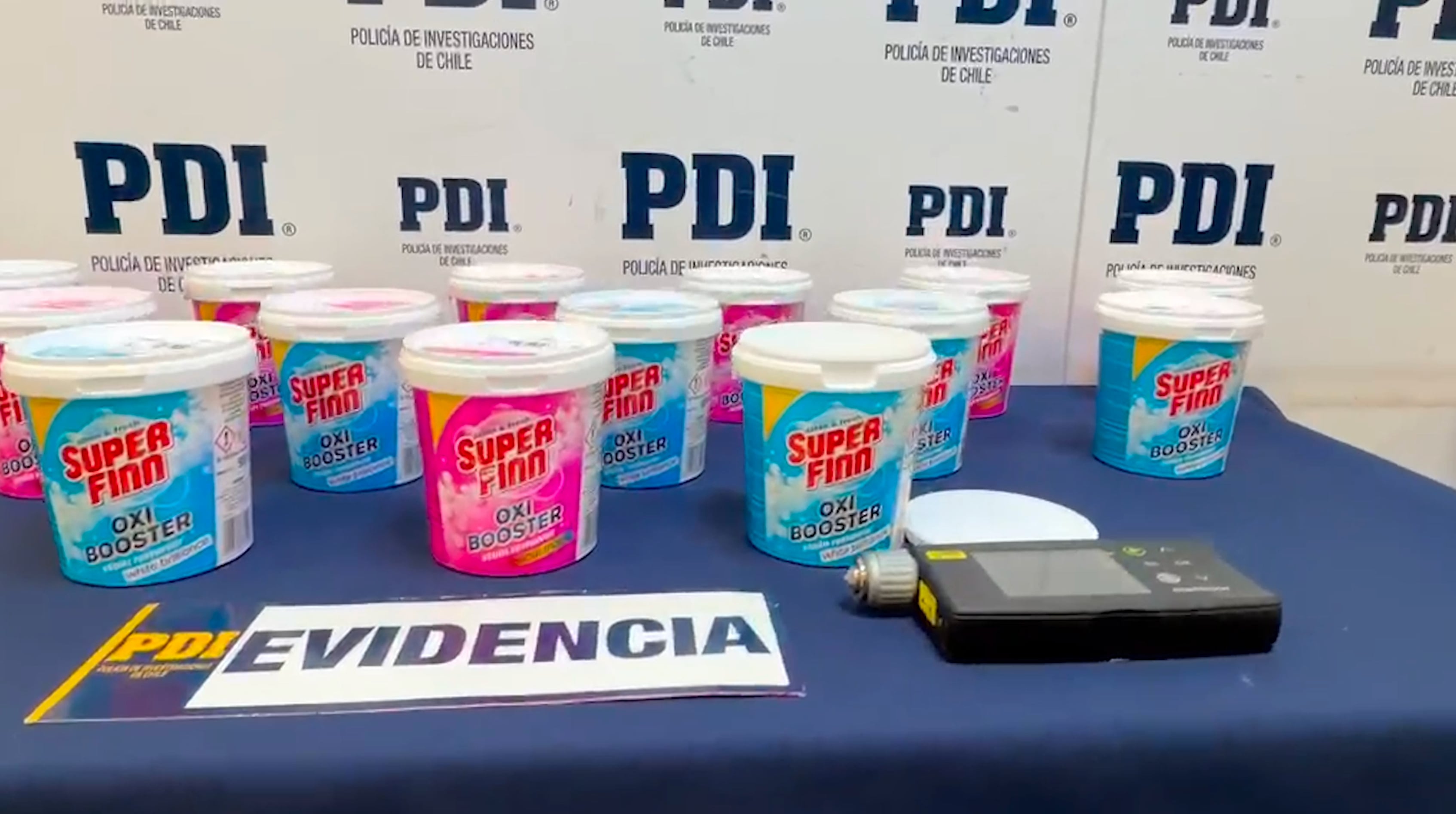 PDI incauta 8,5 kilos de ketamina provenientes de Ámsterdam en el aeropuerto: dos personas detenidas