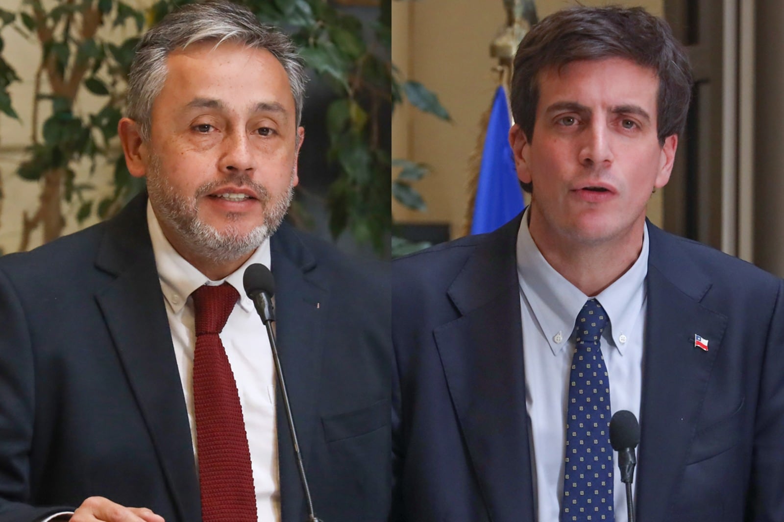 Bancada RN pide a Kast poner urgencia a proyecto que modifica la ley de Responsabilidad Penal Adolescente. En la imagen, los diputados Eduardo Durán y Diego Schalper.