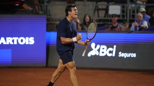 En vivo: Christian Garin enfrenta a Sebastián Báez por los octavos de final del BCI Seguros Chile Open