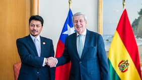 Canciller van Klaveren se reúne con su par de Bolivia, Fernando Aramayo, para suscribir acuerdos comerciales y de cooperación