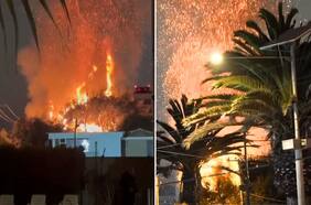 Así se inició el incendio tras el banderazo de los hinchas de la U en La Serena