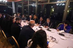 Partidos analizan implicancias de ofensiva contra Israel en cita con Boric en Cerro Castillo