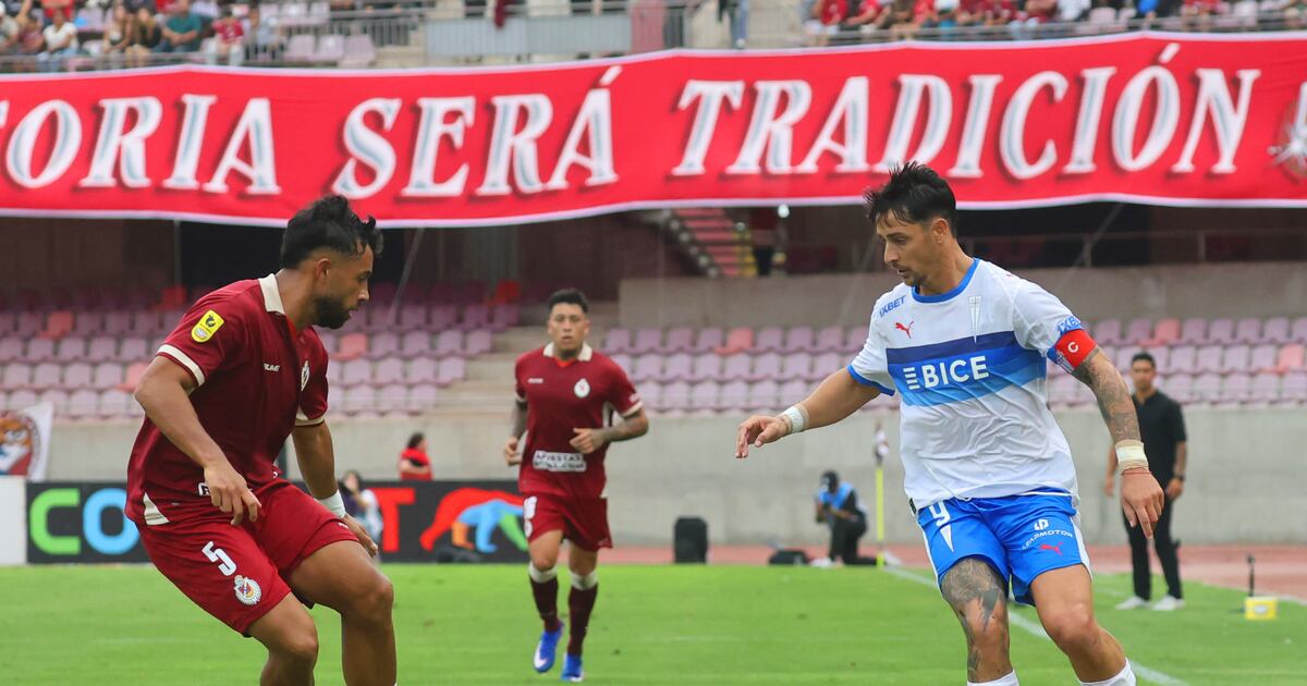 Xem trực tiếp Universidad Católica và Deportes La Serena trên TV và streaming lúc mấy giờ và ở đâu. Ảnh tham khảo từ kho lưu trữ (Ảnh: DRAGOMIR YANKOVIC/PHOTOSPORT)