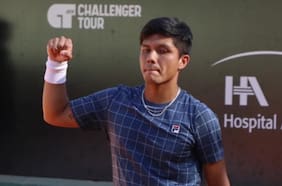 Matías Soto confirma su gran cierre de año y se mete en los octavos de final del Challenger de Temuco