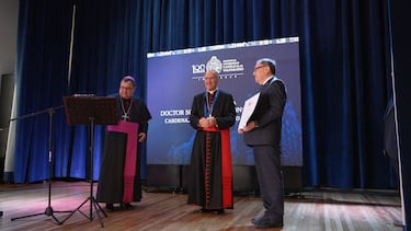 Intensa agenda desarrolló el Prefecto del Dicasterio para la Cultura y la Educación en la PUCV