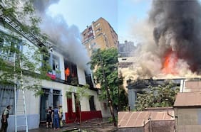 Controlan incendio registrado en cité de Barrio Yungay, en el centro de Santiago