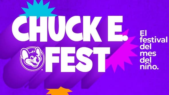 Chuck E. Fest: el festival del mes del niño continúa durante todo agosto