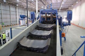 La planta de Michelin en Antofagasta apunta a aumentar su capacidad de reciclaje