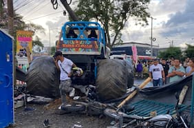 Tragedia en Colombia: conductora perdió el control de su monster truck y dejó 38 heridos y tres fallecidos