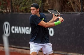 Diego Jarry, a fondo: “Empecé un poco tarde a tomarme en serio el tenis”