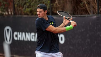 Diego Jarry, a fondo: “Empecé un poco tarde a tomarme en serio el tenis”