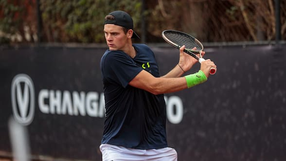 Diego Jarry, a fondo: “Empecé un poco tarde a tomarme en serio el tenis”