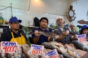 Fiscalizan Terminal Pesquero de Santiago por Semana Santa