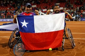 Francisco Cayulef y Diego Pérez consiguen una heroica remontada para darle al Team Para Chile su 15º oro en Santiago 2023