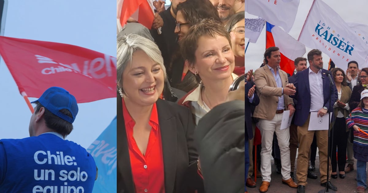 Cuecas, banderazos y TikTok: así lanzaron los candidatos sus campañas presidenciales